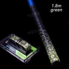 미끄럼 방지 낚싯대 그립 테이프 두꺼운 스포츠 스웻밴드 용골 디자인 자전거 핸들 위 와인딩 1.8m, 2) green