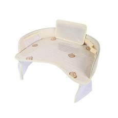 카시트 여행 트레이 접이식 다중 포켓 방수 휴대용 테이블 랩 식사 그림 놀이 활동용