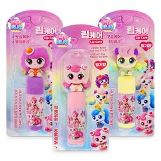 어린이 새콤달콤 캐치티니핑 립케어 세트 립밤, 11.4g, 딸기향 하츄핑,말랑핑,포실핑, 1세트