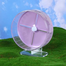 햄스터 사일런트 런닝휠 쳇바퀴 20/26cm, 1개, 퍼플20cm