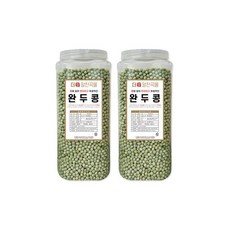 더알찬곡물 통에담은 완두콩 3.6kg (1.8kgx2통)