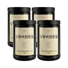 두손애약초 국산 상황버섯 가루 분말 파우더 100g, 4개