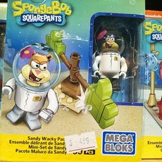 美高 海綿寶寶主題積木組, 1個, 松鼠珊迪