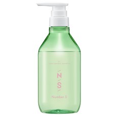 450mL Number.S [膨脹控制] 洗髮精 瓶 梳子 頭髮曲線 頭骨 頭髮護理, 1個