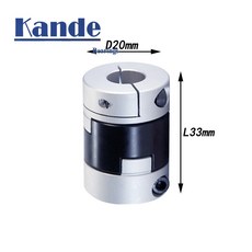 Kande 1PC D20L33 Oldham 슬라이더 커플 링 모터 커넥터 용 고 토크 저 관성 나사 슬라이더 커플 링 CNC 드라이브 샤프트, 09 5x5, 1개