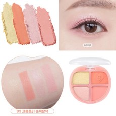 COLORGRAM 4色眼影盤 01 閃耀光澤, 1個