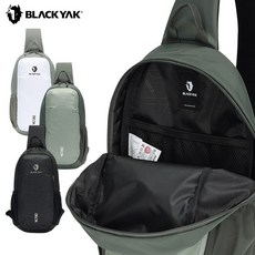 블랙야크 등산 여행 운동 크로스백 가방 웨이스트백 델타슬링백 2BYABXU914, FREE, BLACK