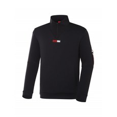 WIDE 와이드ANGLE PF 드라이빙레인지 반짚업 티셔츠 M_Black