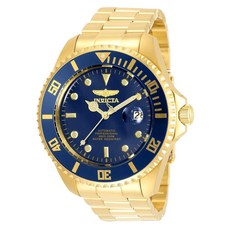 Invicta 남성용 프로 다이버 47mm 스테인리스 스틸 오토매틱 시계 골드