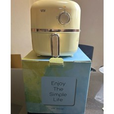 Mignon 新復古輕巧氣炸鍋 VW-1225D01 2公升 心願黃 電發票