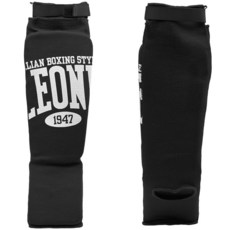 LEONE 1947 Comfort Shinguards - Black/XS - PT133