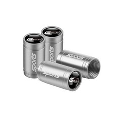 자동차 타이어 밸브 캡 금속 휠 먼지 커버 골프 마고탄, 15. Golf-Silver, 1개