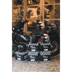 p&j 捷寶 faith RETRO 2 復古老飛鏢彩繪系列, 鋼琴黑,XL, 1個