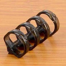 콩콩 4구 제본링 1P 타공, 분홍