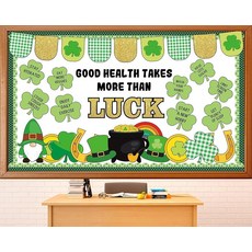 부활절 게시판 장식 부활절 달걀 토끼 종교 십자가 컷아웃 Jesus is Risen 게시판 교실 장식 이름표 캔디 토끼 꽃 컷 아웃 주일 학교 교회 봄 용품 424017, 토끼풀