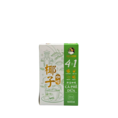 VIET COFFEE 越南椰子咖啡 即溶咖啡 4合1配方 香濃滑順 熱帶風味, 1個, 16包