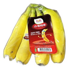 바나나 스위티오 3송이 껍질 칼로리 국내산 신선 선물용 식품 1.3kg 3개, 1개
