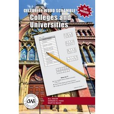 (영문도서)Celebrity Word Scramble Colleges and Universities Paperback, Maier Publishing, English, 9798998777462