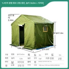 프리미엄 대형 초두꺼운 야외 방수 접이식 캔버스 세로형 배너, 기본 사용 인원, 1_두꺼운 튜브 높이 확장 코팅 캔버