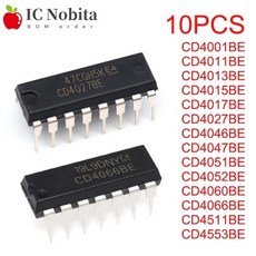 로직 칩 CD4001 DIP14 신제품, 05 CD4017BE  DIP16, 1개