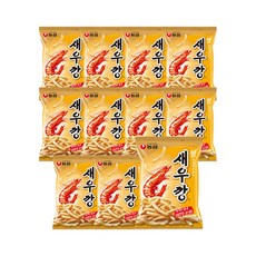 농심 쌀새우깡, 80g, 11개