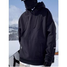 남녀 공용 후드 보드복 상의 방수 방풍 겹쳐입기 긴팔 티셔츠