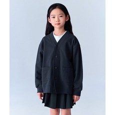 무신사 스탠다드 MUSINSA STANDARD KIDS 오버사이즈 스웨트 가디건 [네이비] MKETK3Z02-NA 401388