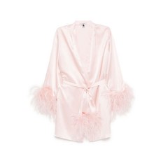 길다앤펄 실크 가운