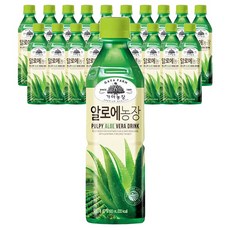 웅진 가야농장 알로에농장 500mlx20PET, 500ml, 20개