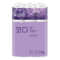 코디 라벤더 스페셜 3겹 롤화장지, 30m, 1개, 30롤