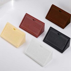 꿈꾸는비 코너 브라켓 41x20mm 캡 포함 세트 모서리보호캡, 미색