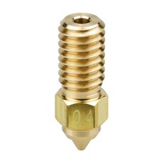 3D打印配件 海王星黃銅噴嘴 0.4mm/0.6mm高流量耐高溫 1.75mm/M6螺紋, 1個, 0.4mm