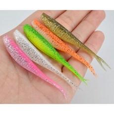 피싱온 광어 우럭 볼락 웜 5cm 6cm 7cm 20개, 1세트, 1.8g, 혼합