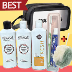 여행용 세면도구 7종세트, 1개