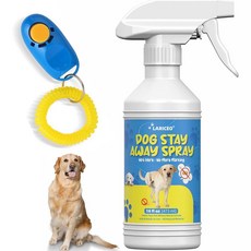 LARICEO 473.2ml(16온스) 강아지 행동 교정 스프레이 - Dog Not Here 소변 강아지용 훈련 보조 습관 표시를 위한 사용하기 쉬운 스프레이 강아지가 집에서, LARICEO 473.2ml(16온스) 강아지 행동 교