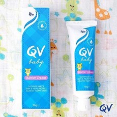호주 이고 큐브이 ego QV Baby Barrier Cream Nappy Rash Cream 베이비 베리어 크림, 4개, 125g
