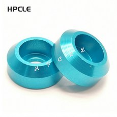 프린 5 10pcs H 캡 알루미늄 와셔 M2 M3 M4 M5 M6 M8 RC 부품 용 Corlorful 합금 가스켓, M2 10pcs, light blue