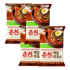 풀무원 매콤달콤 춘천 메밀막국수 2인 513g, 4개