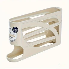 냉장고 계란 보관함 정리함 - 30개 4단 슬라이드 아웃 랙 | 공간 절약형 주방 정리함 인체공학적 손잡이, 01 D0101832C0000