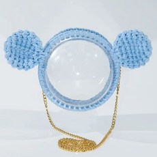 【臺灣出貨】新款蜜袋鼯外帶包 小寵專用外出包 荷蘭豬龍貓虎皮鸚鵡金絲熊旅行包, 1個, 清新藍