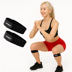 지킴핏 편안한 슬개골 무릎보호대, 블랙, 1세트