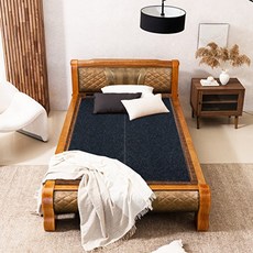 구들장건강 라온SS 슈퍼싱글 게르마늄 돌침대, 브라운