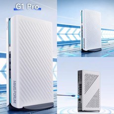MINISFORUM 미니스포럼 G1Pro 미니PC AMD-R9-8945HX RTX 5060 AtomMan시리즈, G1 Pro(DDR5), Free DOS, 2TB, 32GB, 화이트