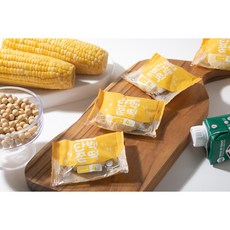 별미힘떡 단백쫀떡 옥수수맛 개별포장 아침대용간식 냉동떡 40g, 10개