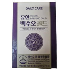 유한양행 백수오 골드 900mg, 60개