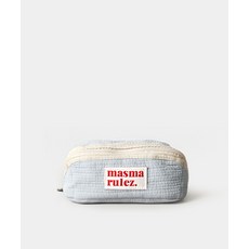 MASMARULEZ 180도 Hapoom cosmetic pouch _ Sky blue, FREE