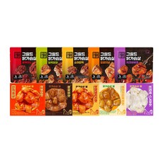 한끼통살 콕콕 10팩 세트 (그릴드5 + 닭가슴살볼5), 1개, 100g