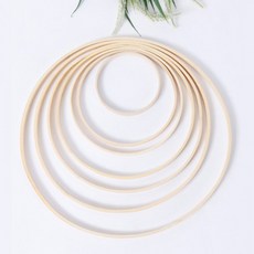 드림캐쳐 대나무링 10cm 15cm 마크라메 재료