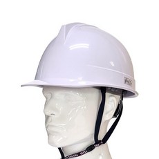 인터텔론 안전모 투구 공사장 건설 고글 안전모 1P, 백색, 1개
