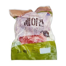 사조오양 베이컨 뭉치 1kg 파지 삼겹 베이컨, 1개